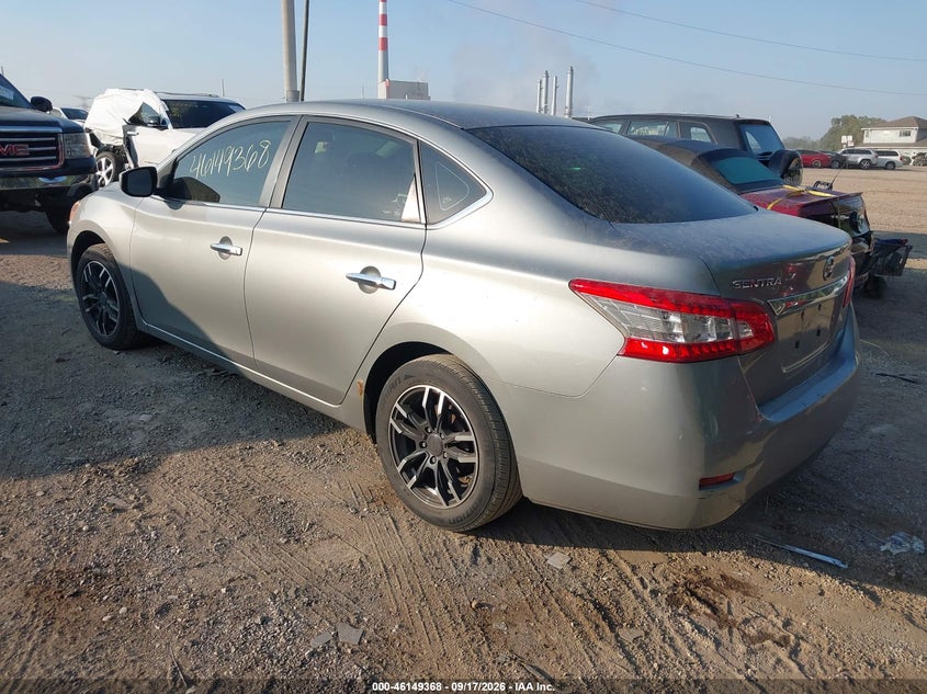 2013 NISSAN SENTRA auction photo 3