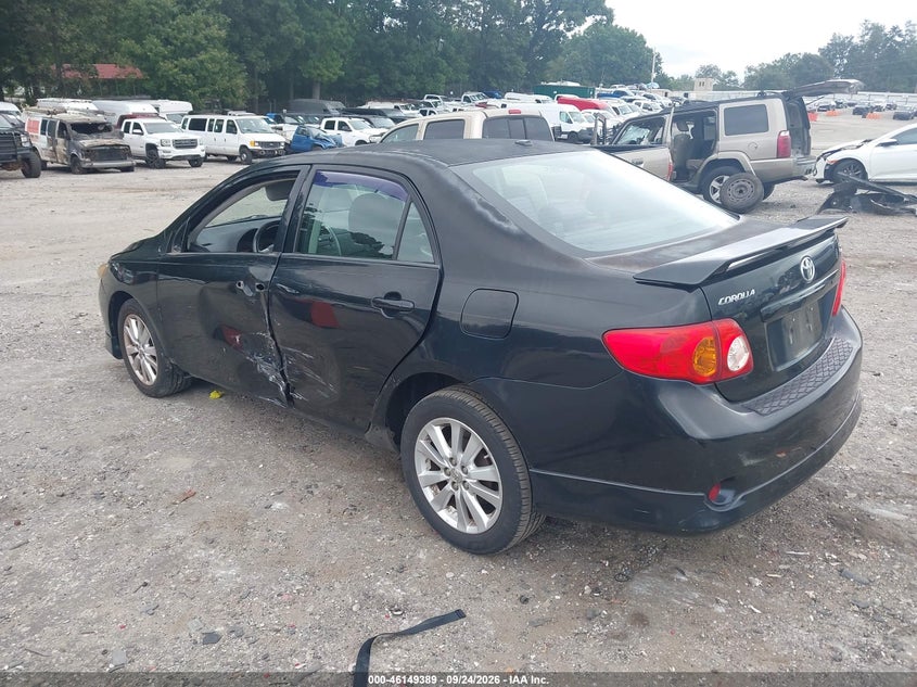 Vin: 2t1bu4ee4ac273944, lot: 46649146, toyota corolla s 20103