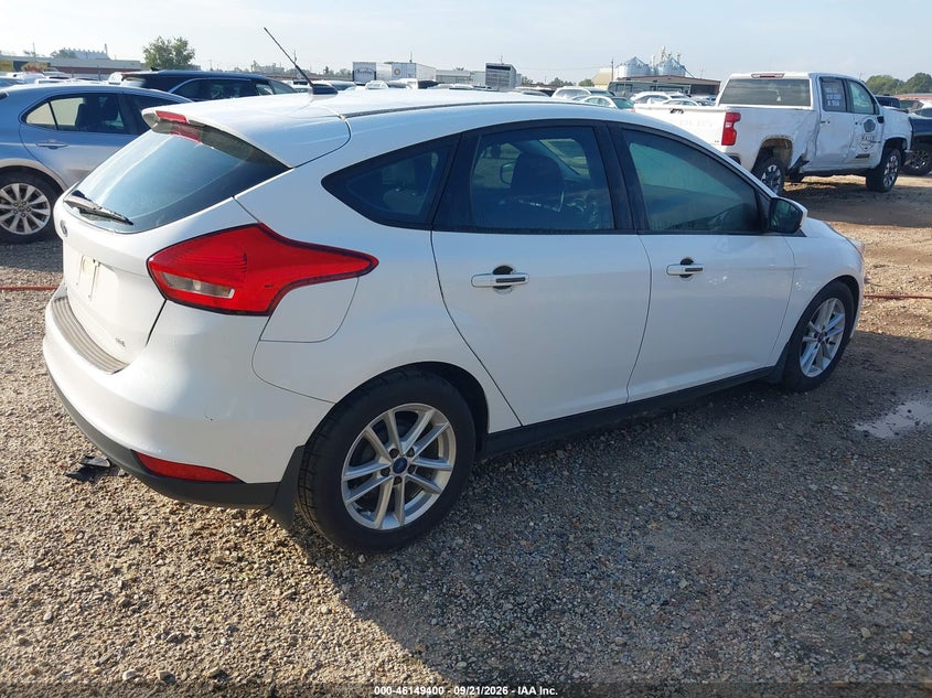 Vin: 1fadp3k23jl208506, lot: 46649157, ford focus se 20184
