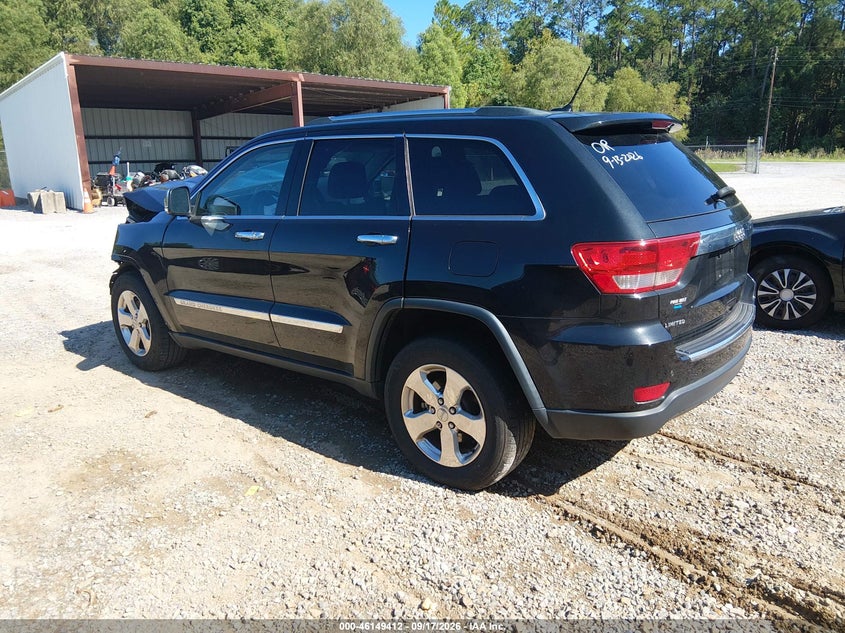 Vin: 1c4rjebg4dc628255, lot: 46649169, jeep grand cherokee limited 20133