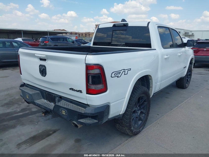 Vin: 1c6srfjt8nn306889, lot: 46649172, ram 1500 laramie  4x4 5'7 box 20224