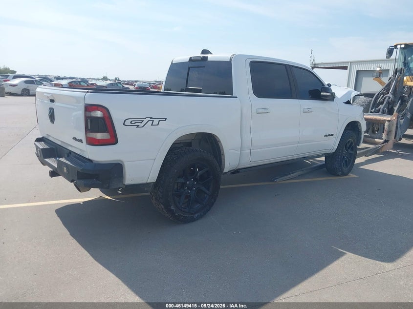 Vin: 1c6srfjt8nn306889, lot: 46649172, ram 1500 laramie  4x4 5'7 box 20224