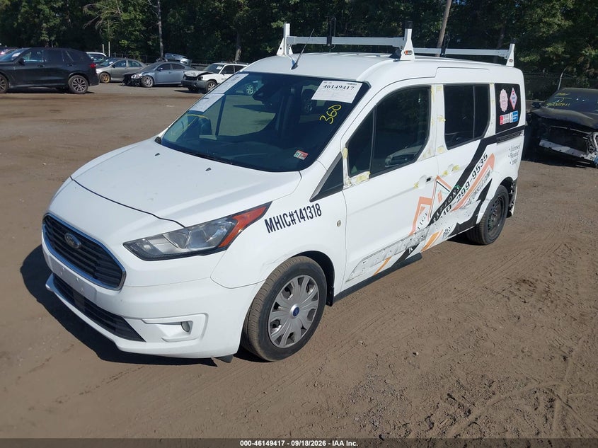 Vin: nm0gs9f21l1460141, lot: 46649174, ford transit connect xlt passenger 20202