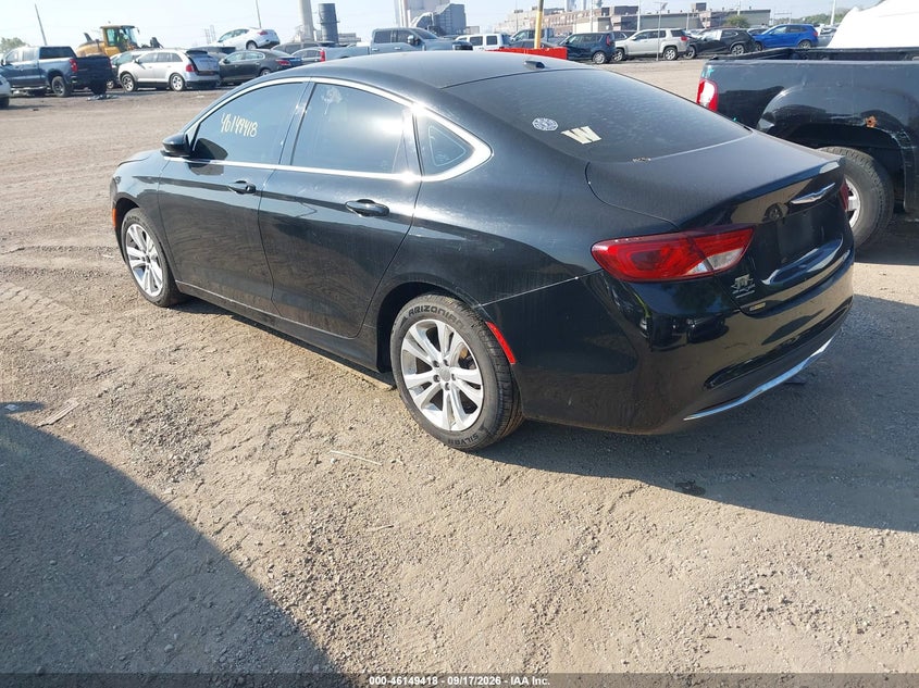 Vin: 1c3cccab6fn590940, lot: 46649175, chrysler 200 limited 20153