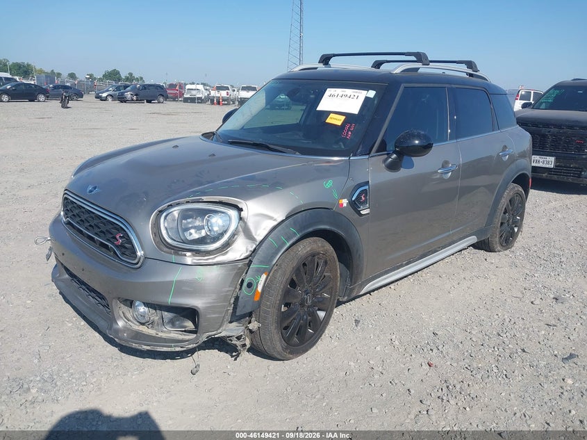 Vin: wmzyt3c36j3e00021, lot: 46649178, mini countryman cooper s 20182
