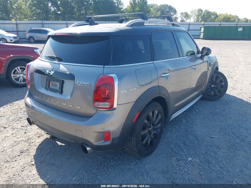 Vin: wmzyt3c36j3e00021, lot: 46649178, mini countryman cooper s 20184