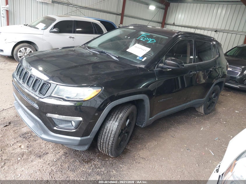 Vin: 3c4njcbb0lt246802, lot: 46649200, jeep compass altitude fwd 20202