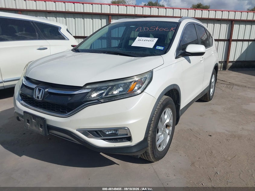 Vin: 5j6rm3h79fl010171, lot: 46649212, honda cr-v ex-l 20152