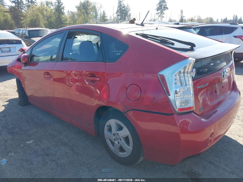 TOYOTA PRIUS 2010 VIN JTDKN3DU7A0191085