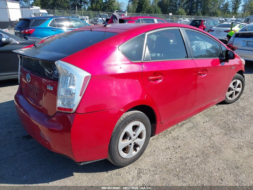 TOYOTA PRIUS 2010 VIN JTDKN3DU7A0191085