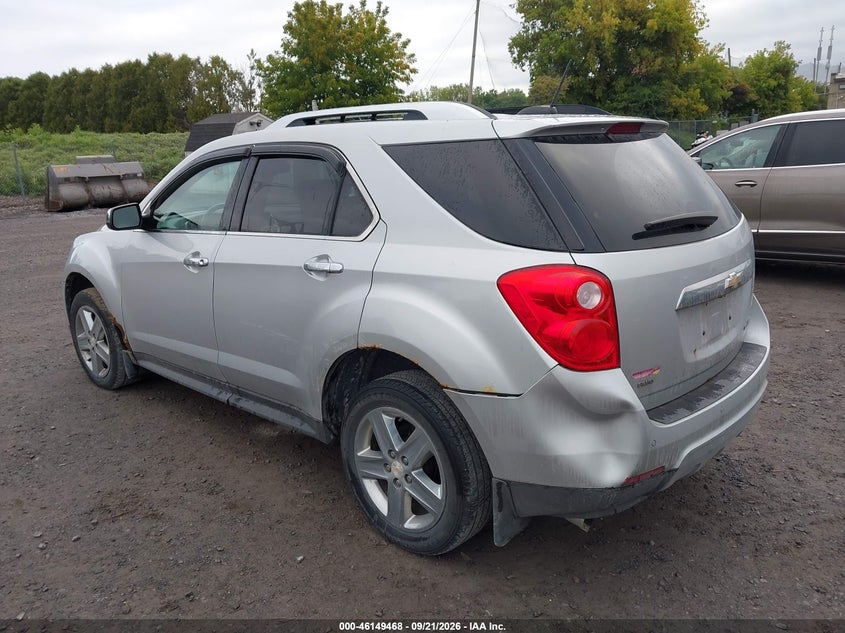 Vin: 2gnflhekxf6232395, lot: 46649226, chevrolet equinox ltz 20153