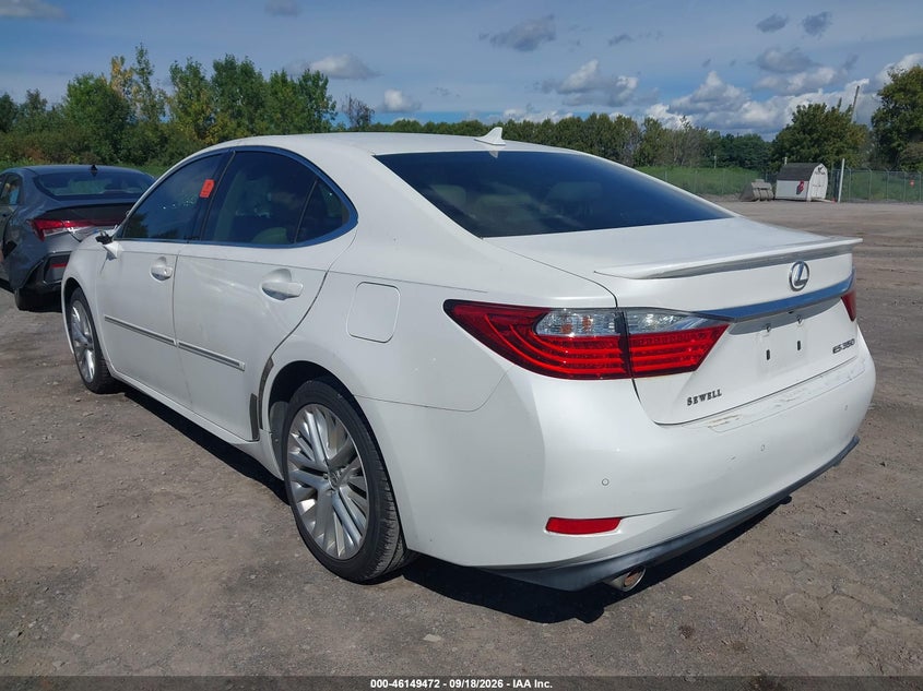 Vin: jthbk1gg3e2137780, lot: 46649229, lexus es 350 20143