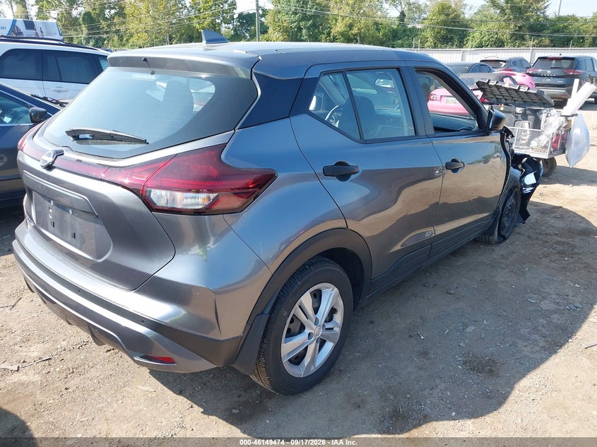 Vin: 3n1cp5bv6rl480742, lot: 46649231, nissan kicks s xtronic cvt 20244