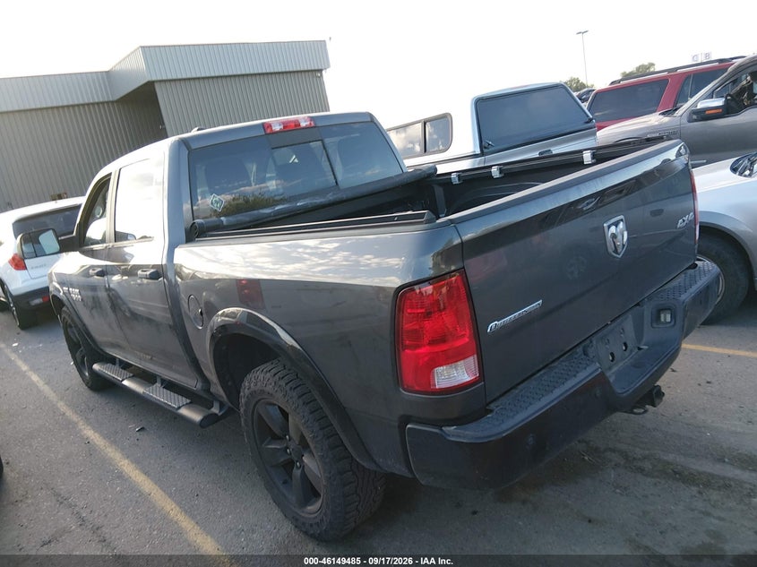 Vin: 1c6rr7lt2hs842244, lot: 46649242, ram 1500 slt 20173