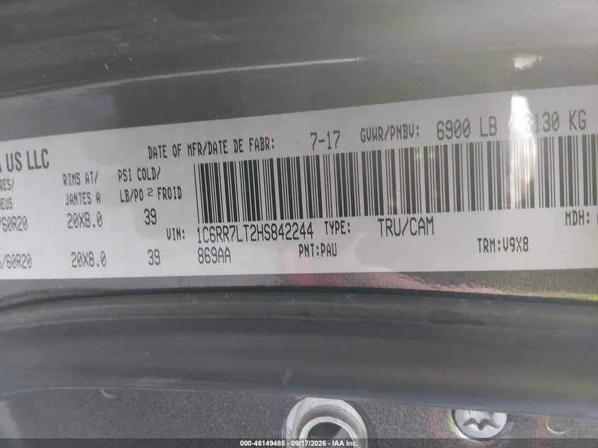 2017 RAM 1500 SLT · Фото 9