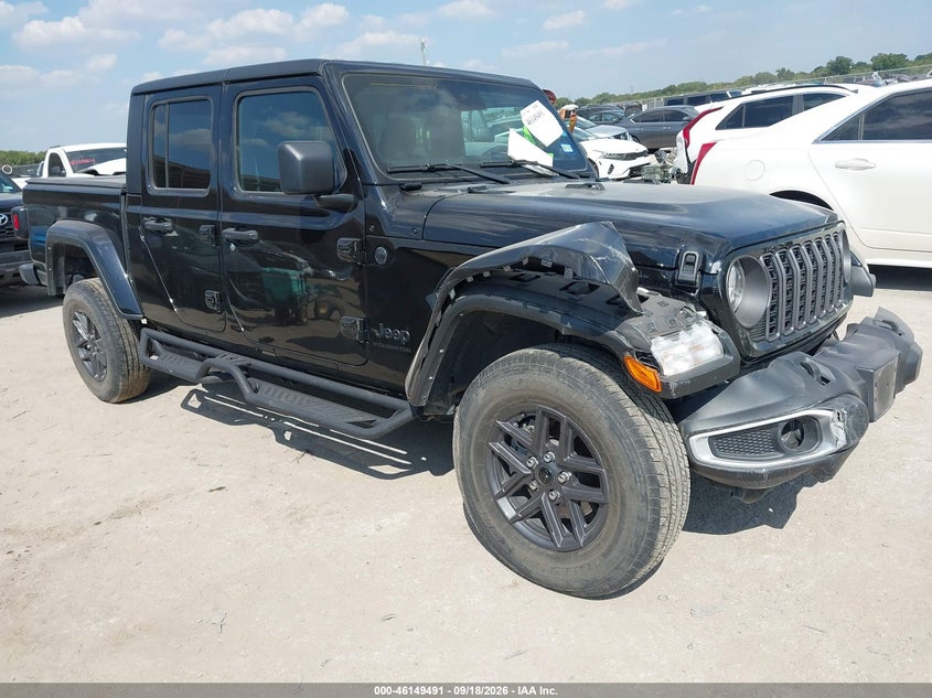 Vin: 1c6hjtag3rl130838, lot: 46649248, jeep gladiator sport s 2024 img_1