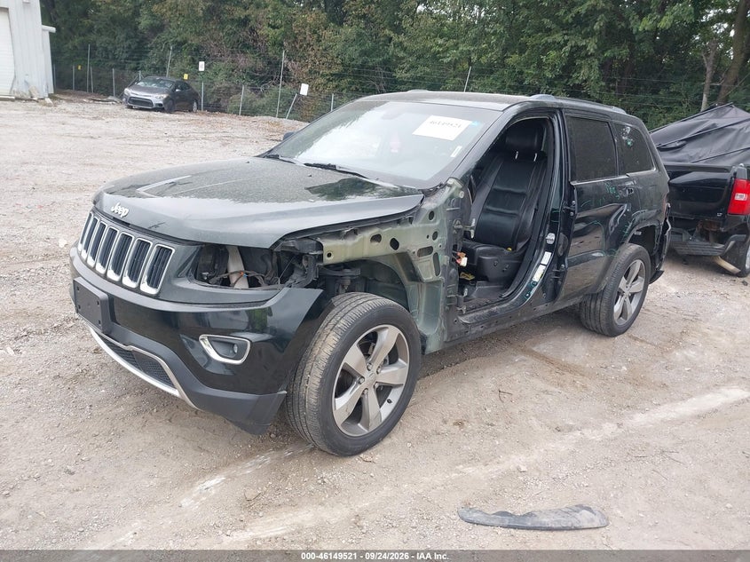 Vin: 1c4rjebg6ec499386, lot: 46649278, jeep grand cherokee limited 20142