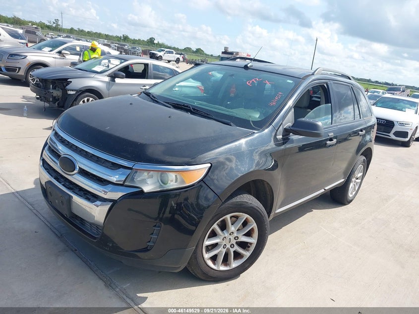 Vin: 2fmdk3gc1dbe03286, lot: 46649286, ford edge se 20132