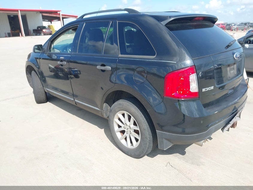 Vin: 2fmdk3gc1dbe03286, lot: 46649286, ford edge se 20133