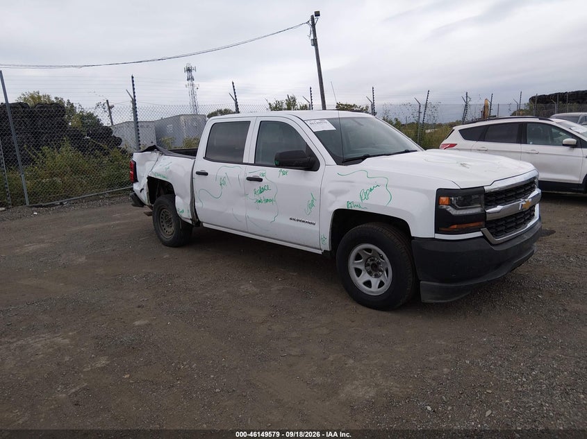 Vin: 3gcpcnec6hg424599, lot: 46649336, chevrolet silverado 1500 wt 2017 img_1