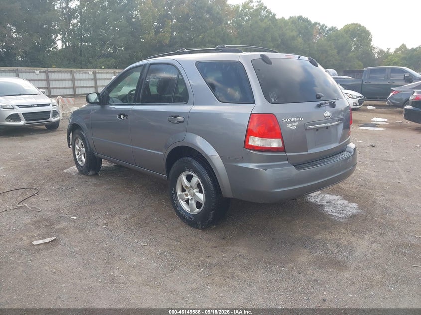 KIA SORENTO 2006 VIN KNDJD733465601172
