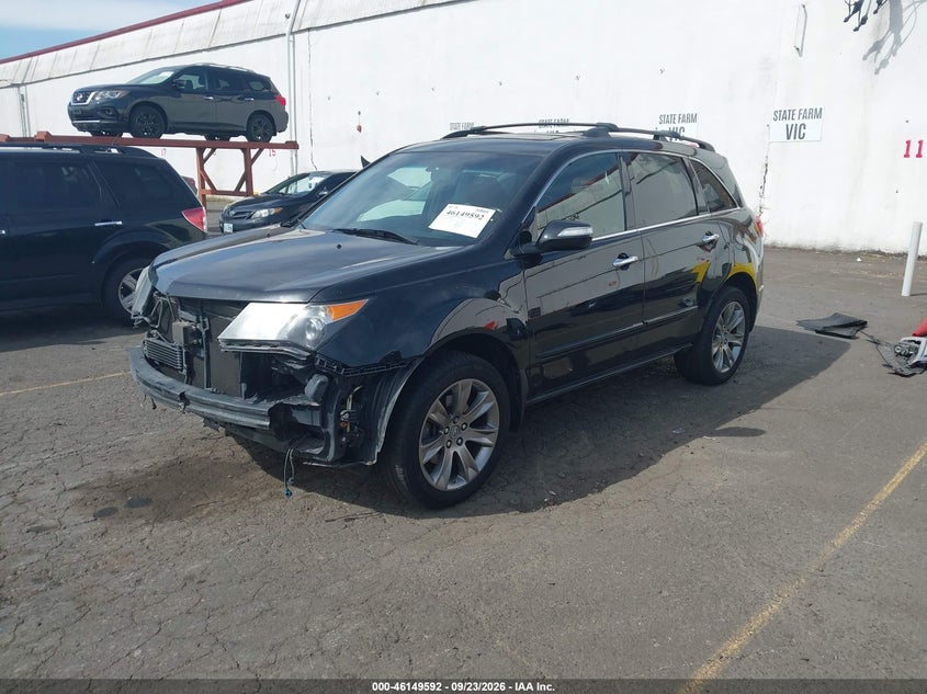 Vin: 2hnyd2h59bh521570, lot: 46649349, acura mdx advance package 20112