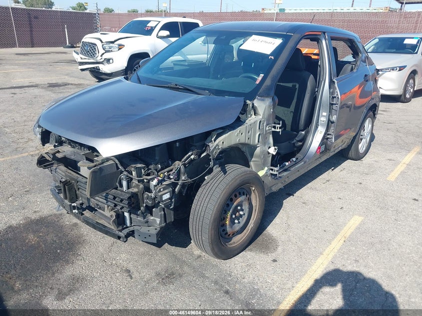 Vin: 3n1cp5bv4ll506441, lot: 46649363, nissan kicks s xtronic cvt 20202
