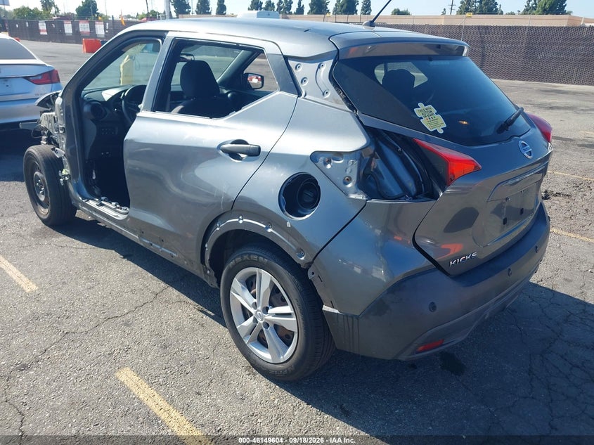 Vin: 3n1cp5bv4ll506441, lot: 46649363, nissan kicks s xtronic cvt 20203