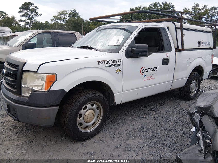 Vin: 1ftmf1cfxekg23594, lot: 46649365, ford f-150 xl 20142