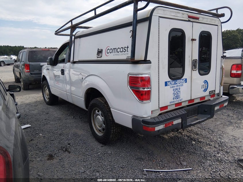 Vin: 1ftmf1cfxekg23594, lot: 46649365, ford f-150 xl 20143