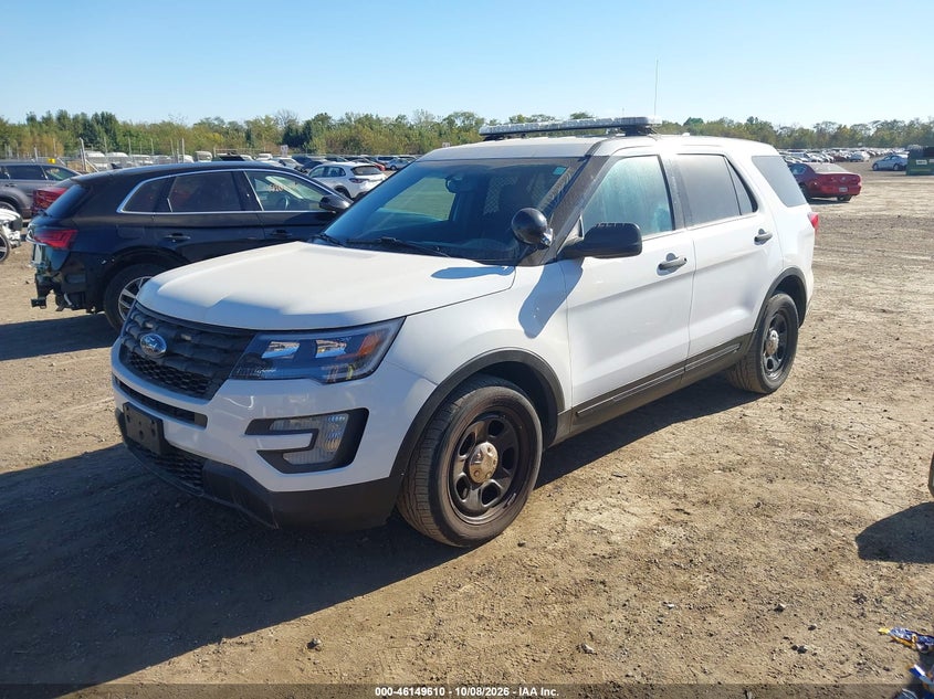 Vin: 1fm5k8ar7jgc56555, lot: 46649366, ford police interceptor utility 20182