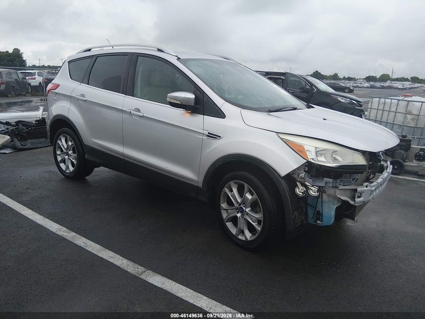 Vin: 1fmcu9j9xeue58045, lot: 46649393, ford escape titanium 2014 img_1