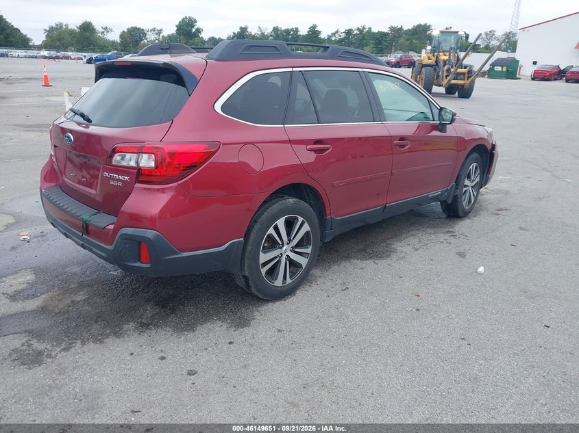 Vin: 4s4bsenc2j3203597, lot: 46649408, subaru outback 3.6r limited 20184