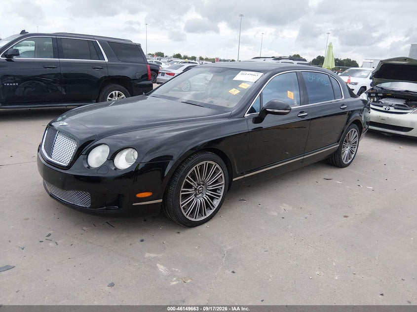 Vin: scbbp9za4bc069198, lot: 46649420, bentley continental flying spur speed 20112