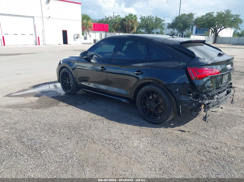 Vin: wa15aafy5m2086545, lot: 46649451, audi q5 sportback premium plus 45 tfsi quattro s tronic 20213