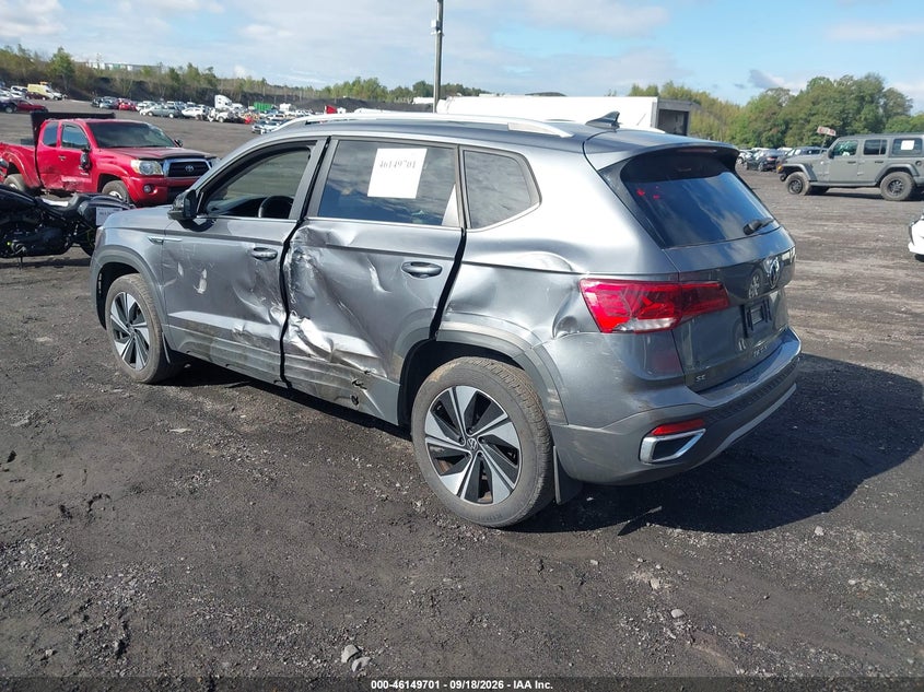 Vin: 3vvvx7b21rm071356, lot: 46649458, volkswagen taos 1.5t se 20243