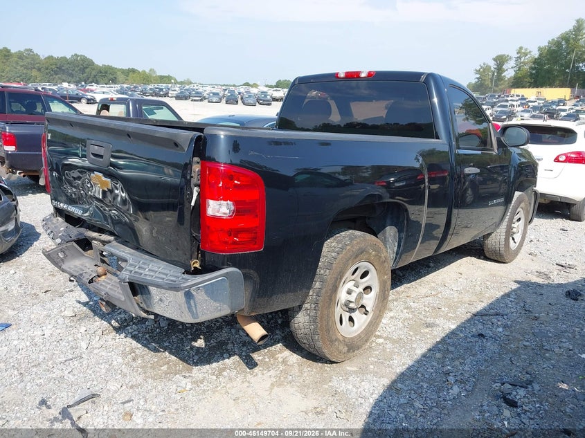 Vin: 1gcncpex9dz400877, lot: 46649461, chevrolet silverado 1500 work truck 20134