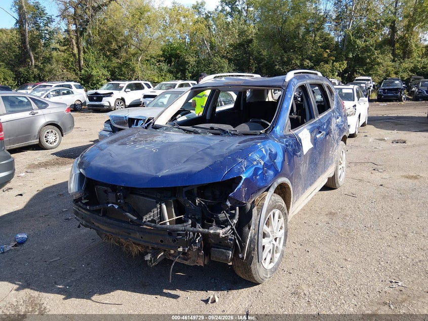 Vin: knmat2mv8hp584082, lot: 46649485, nissan rogue sv 20172