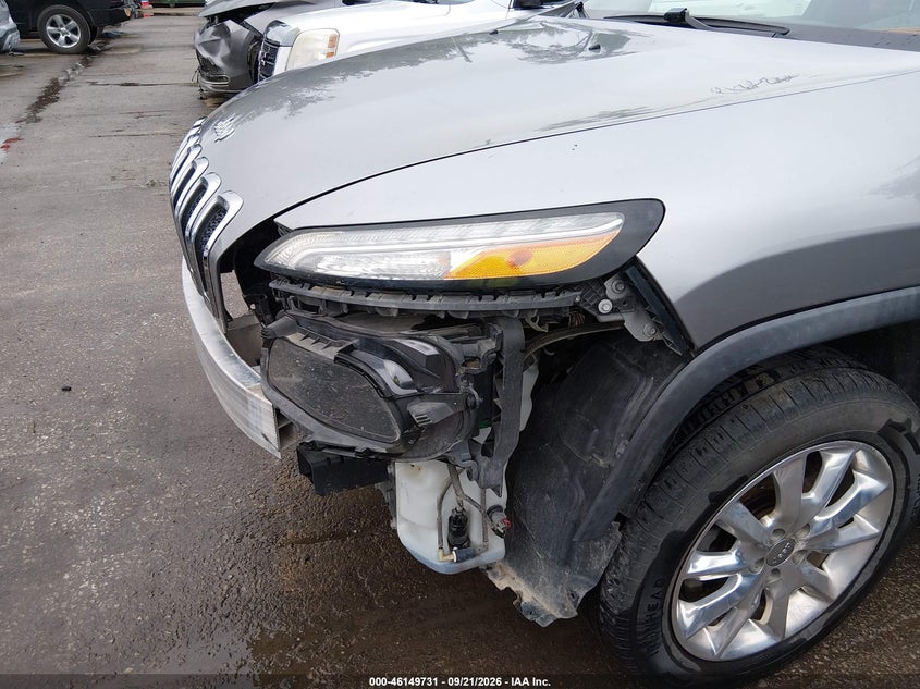 Vin: 1c4pjmds6fw668177, lot: 46649489, jeep cherokee limited 20152