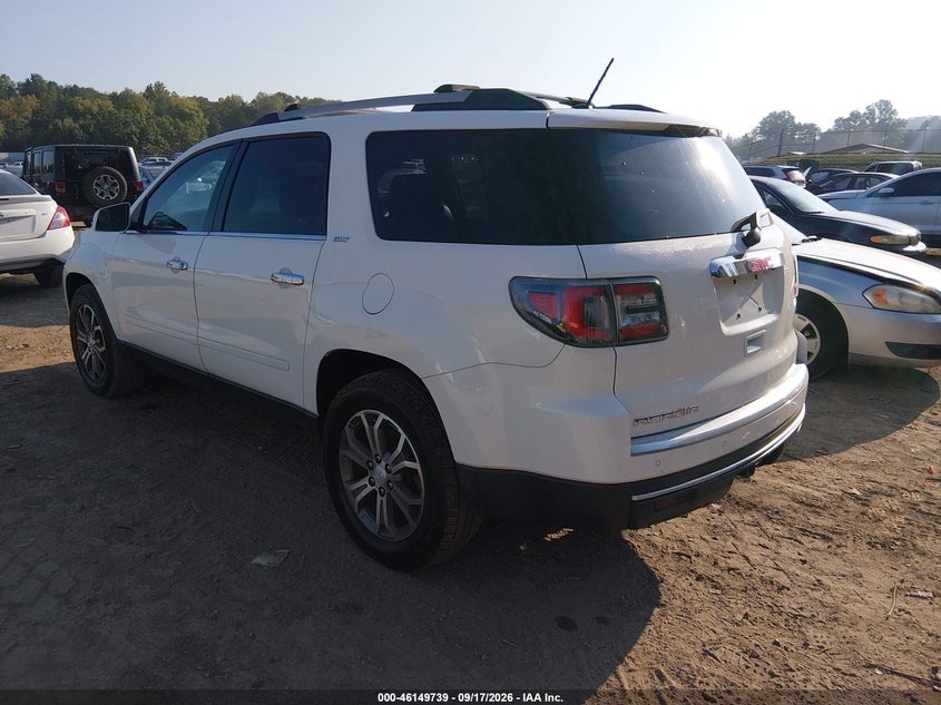 Vin: 1gkkrrkd3dj321659, lot: 46649496, gmc acadia slt-1 20133