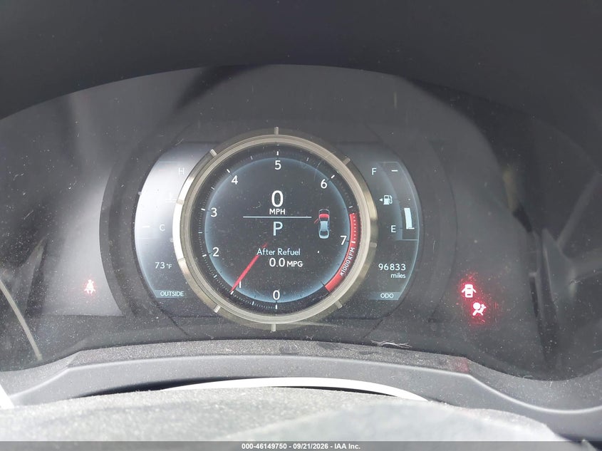 LEXUS IS 300 2016 VIN JTHCM1D26G5009123