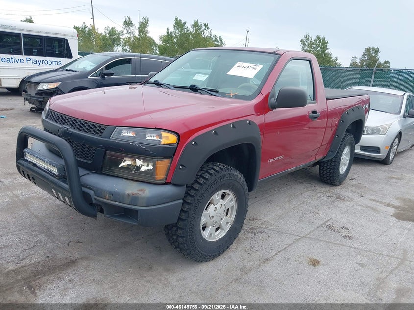 2005 Chevrolet Colorado, Normal Wear & Tear, IAAI, VIN 1GCDT146558121211 — photo 2