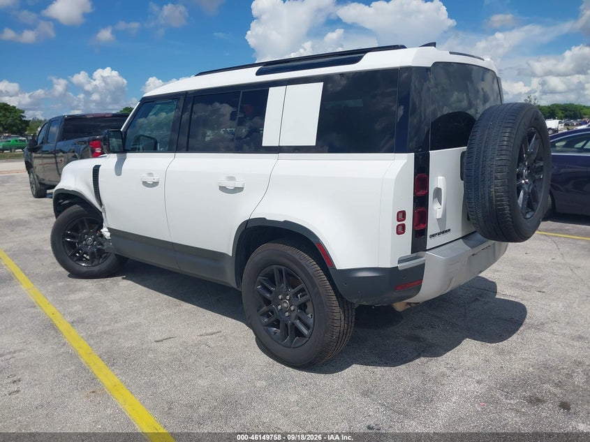 Vin: salej7ex1s2393024, lot: 46649515, land rover defender 110 p300 20253