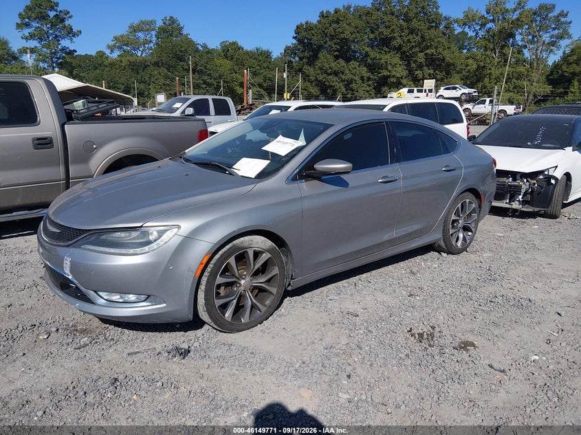 Vin: 1c3ccccg7fn522509, lot: 46649528, chrysler 200 c 20152