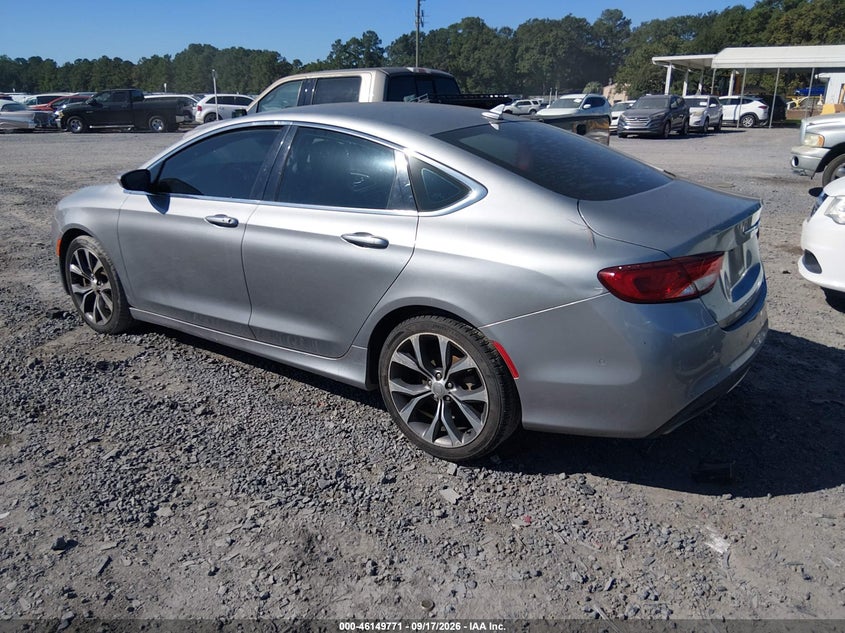 Vin: 1c3ccccg7fn522509, lot: 46649528, chrysler 200 c 20153