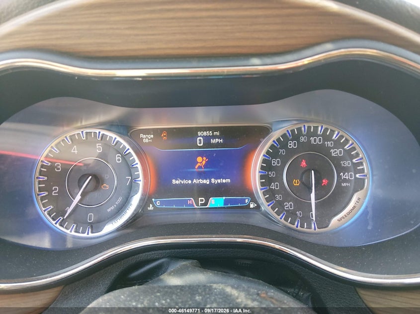 CHRYSLER 200 2015 VIN 1C3CCCCG7FN522509