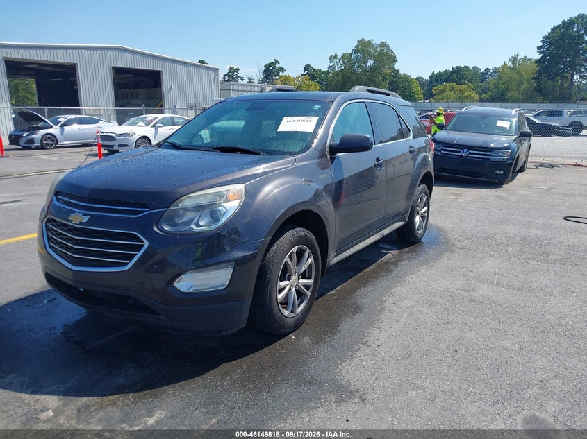 Vin: 2gnalcek2g6240621, lot: 46649575, chevrolet equinox lt 20162