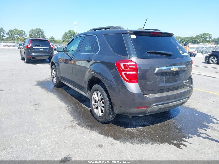 Vin: 2gnalcek2g6240621, lot: 46649575, chevrolet equinox lt 20163