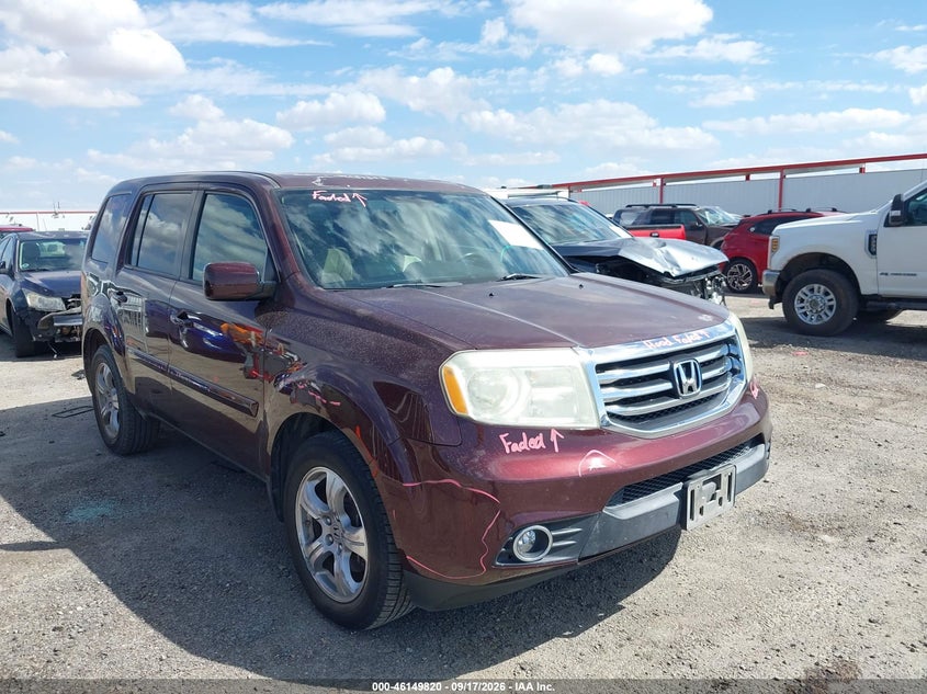 Vin: 5fnyf3h43db032748, lot: 46649577, honda pilot ex 2013 img_1