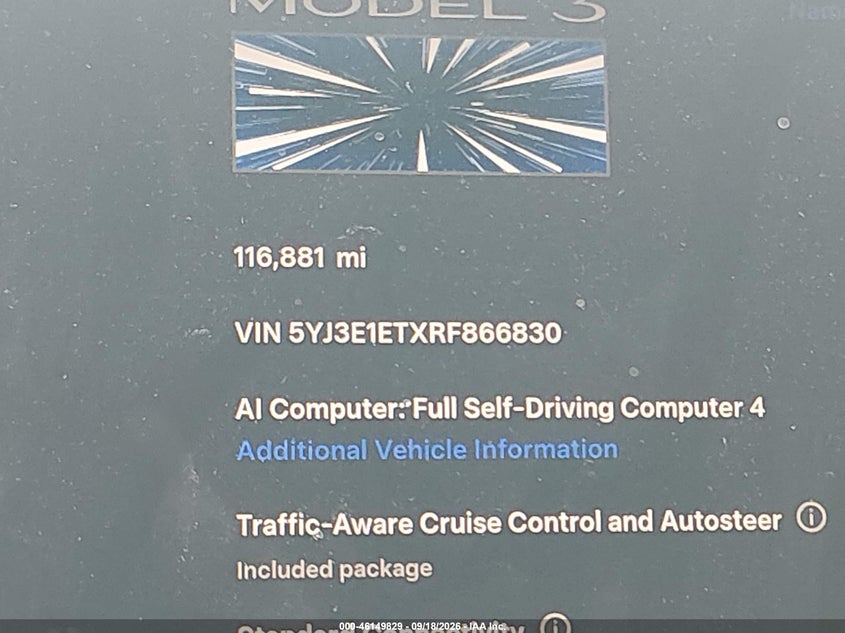 TESLA MODEL 3 - zdjęcie 15